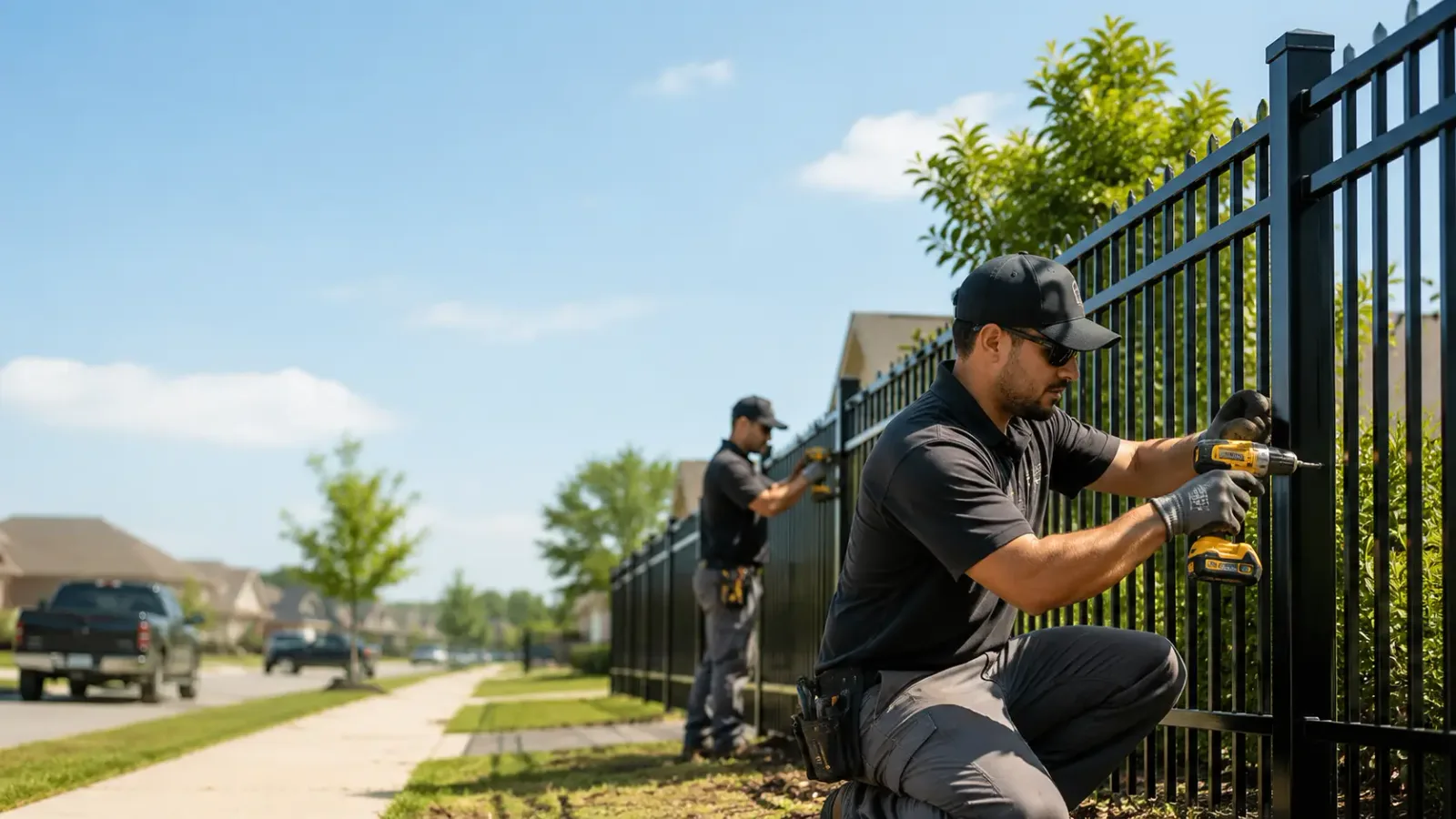 Metal Fence Installation in Conklin, MI